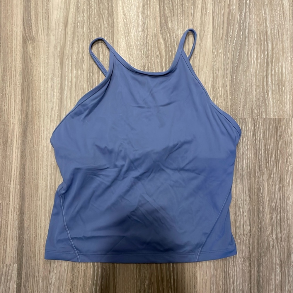 Lightweight High-Neck Yoga Tank Top